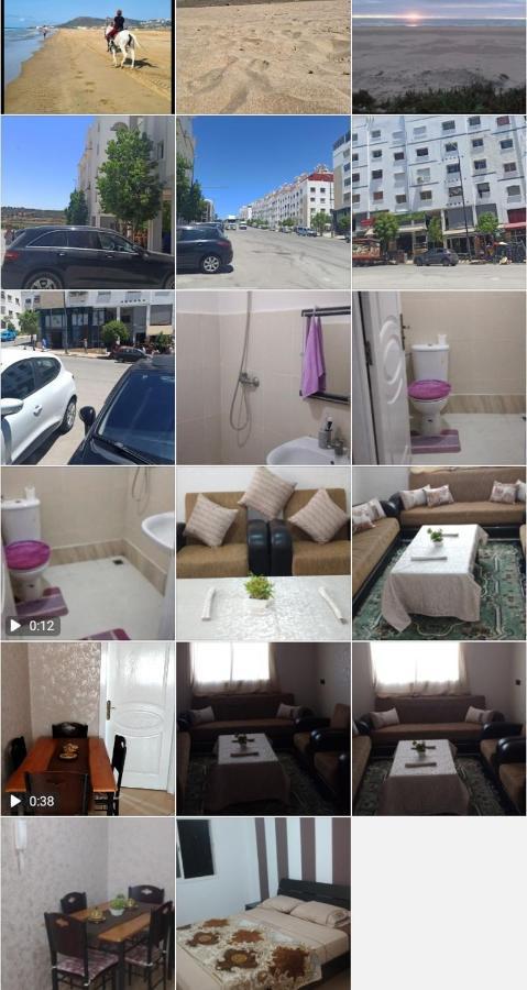 Bel Appartement A 5Min De La Plage Tanger Luaran gambar